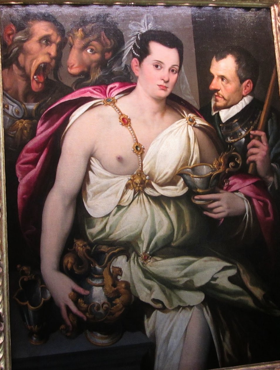 Retrato alegórico de Ulisse Aldrovandi de Bartolomeo Passarotti
