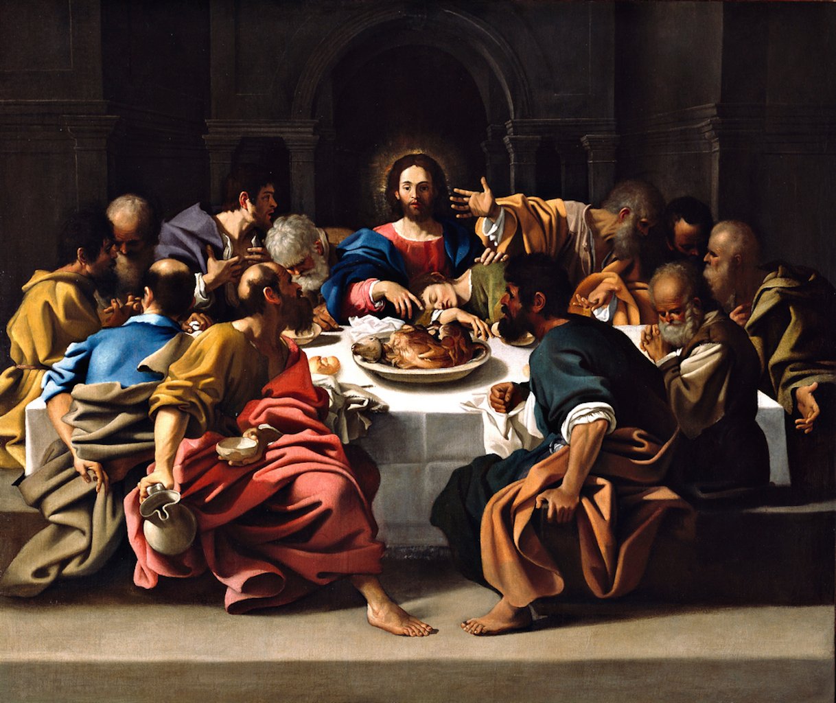 A última Ceia de Bartolomeo Schedoni