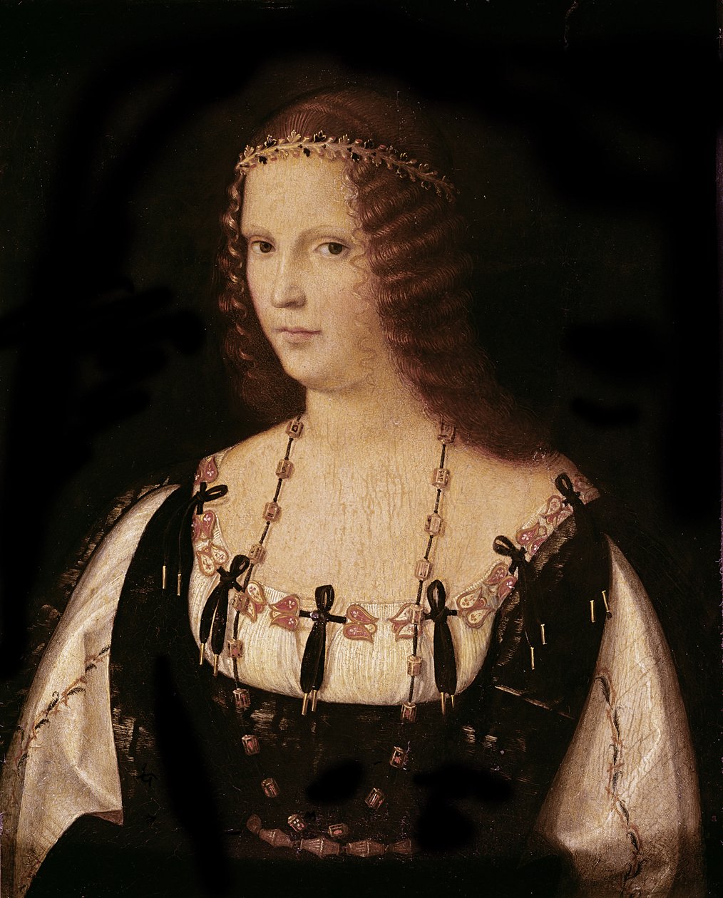 Retrato de uma senhora de Bartolomeo Veneto