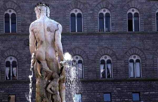 A fonte de Netuno, 1560-1575 (ver 134582-134586) de Bartolomeo Ammannati