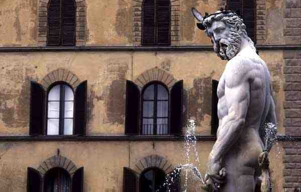 A fonte de Netuno, 1560-1575 de Bartolomeo Ammannati