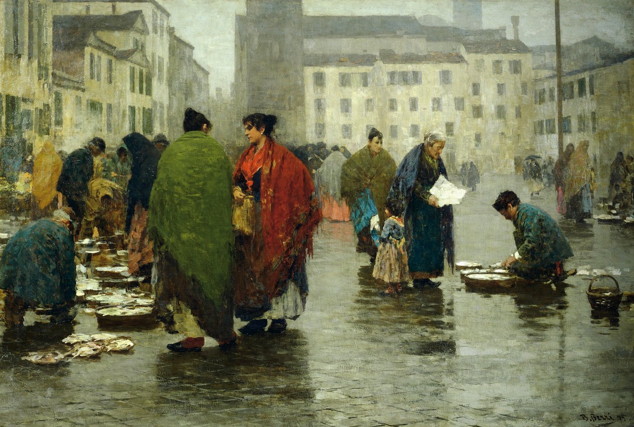Dia de abstinência, de Bartolomeo Teofilo Ismaele Bezzi (1851-1923) de Bartolomeo Bezzi