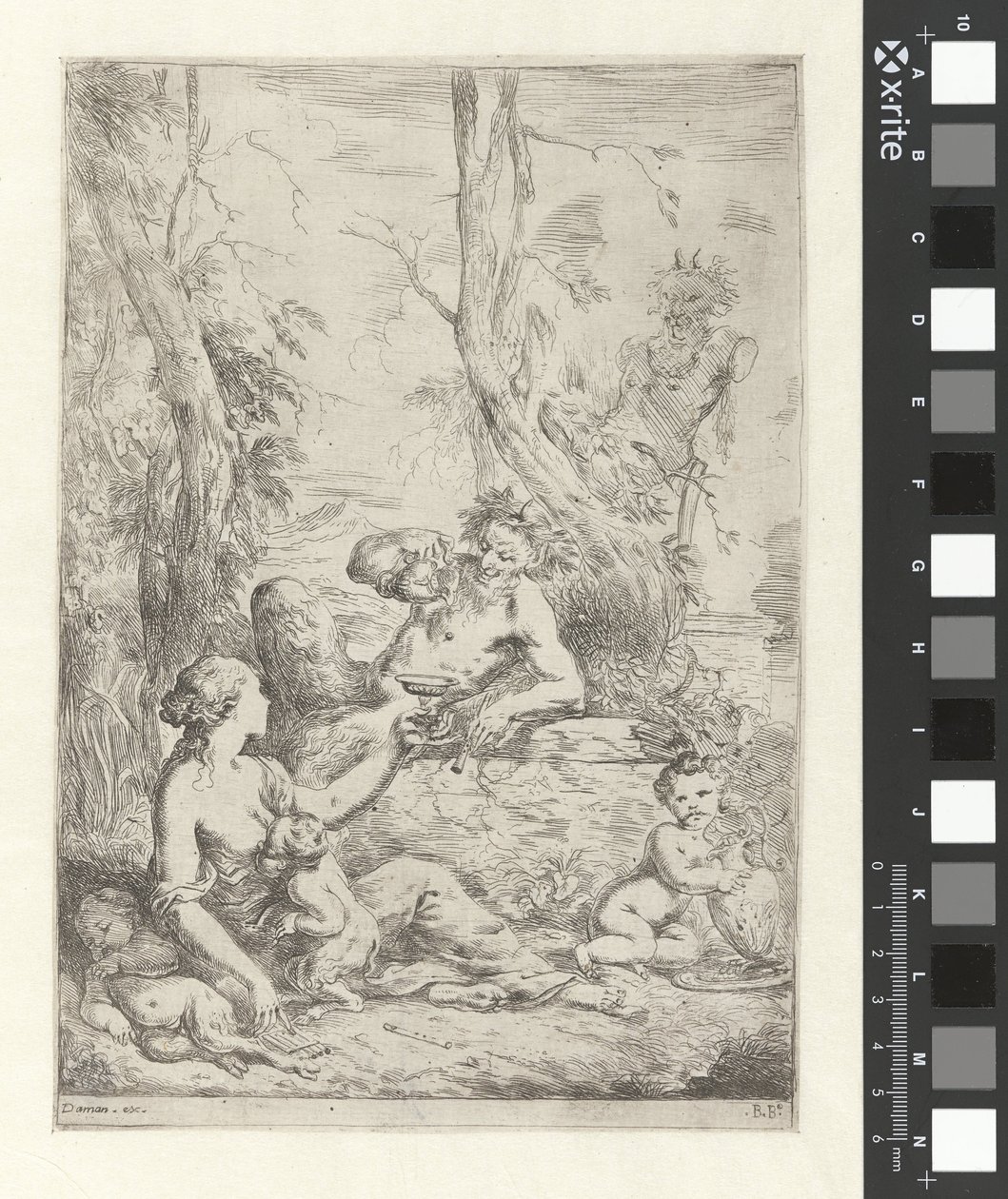 Bacchanal de Bartolomeo Biscaino