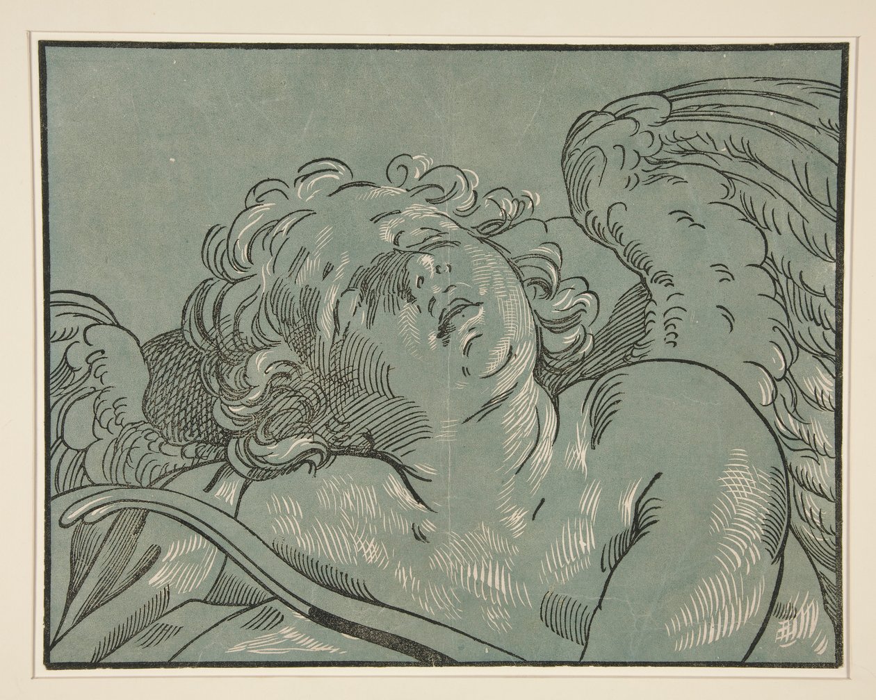 Cupido adormecido de Bartolomeo Coriolano