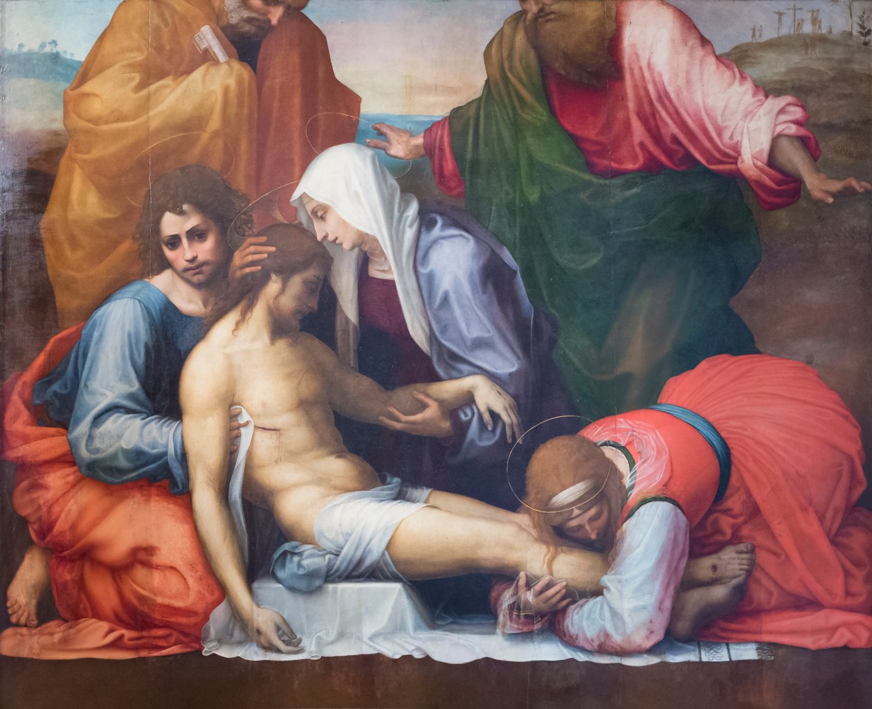 Lamentação sobre o Cristo morto de Bartolomeo Fra