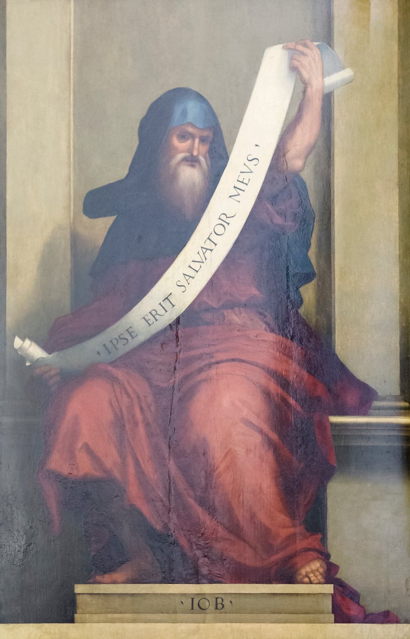 O profeta Jó de Bartolomeo Fra