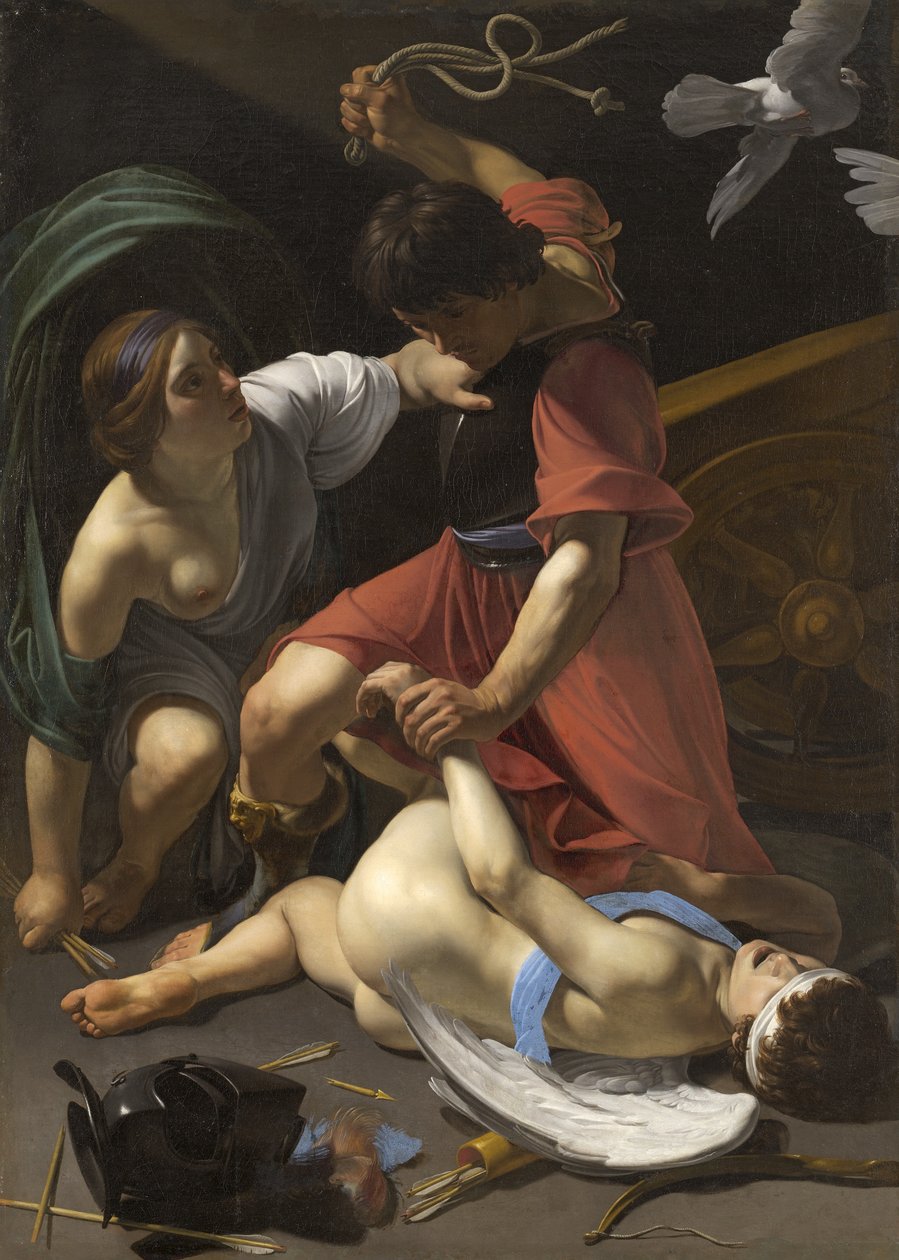 Cupido Castigado, 1613 de Bartolomeo Manfredi
