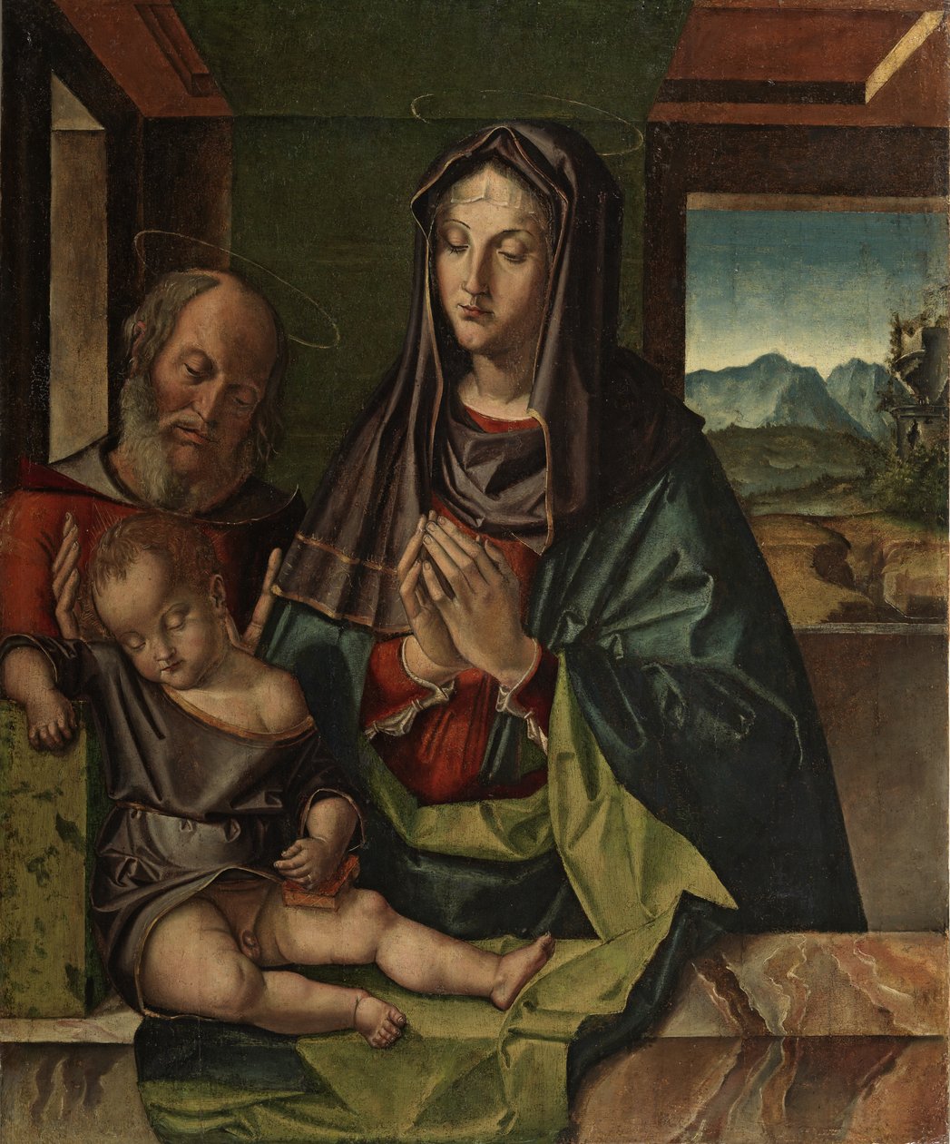 Sagrada Família, c.1500 de Bartolomeo Montagna