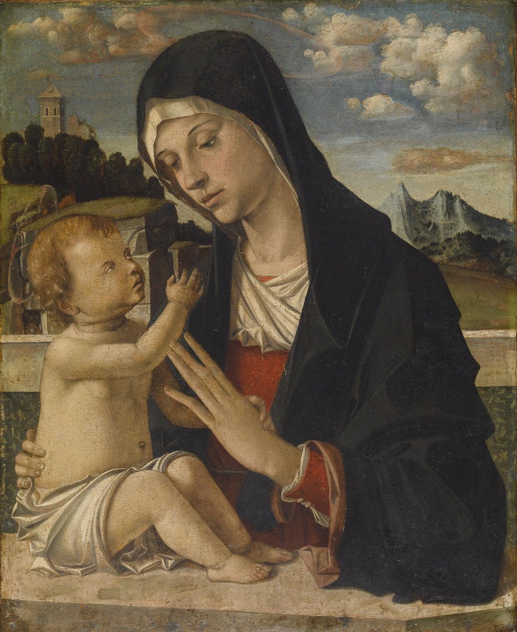 Madona com o Menino de Bartolomeo Montagna