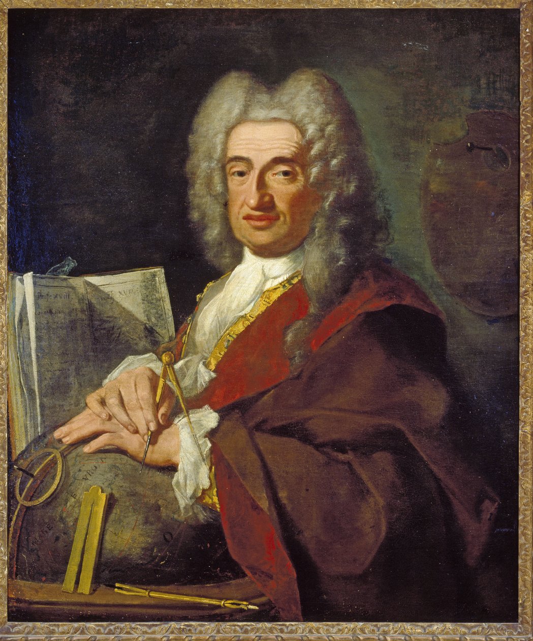 Luca Carlevarijs, c.1724 (óleo sobre tela) de Bartolomeo Nazari