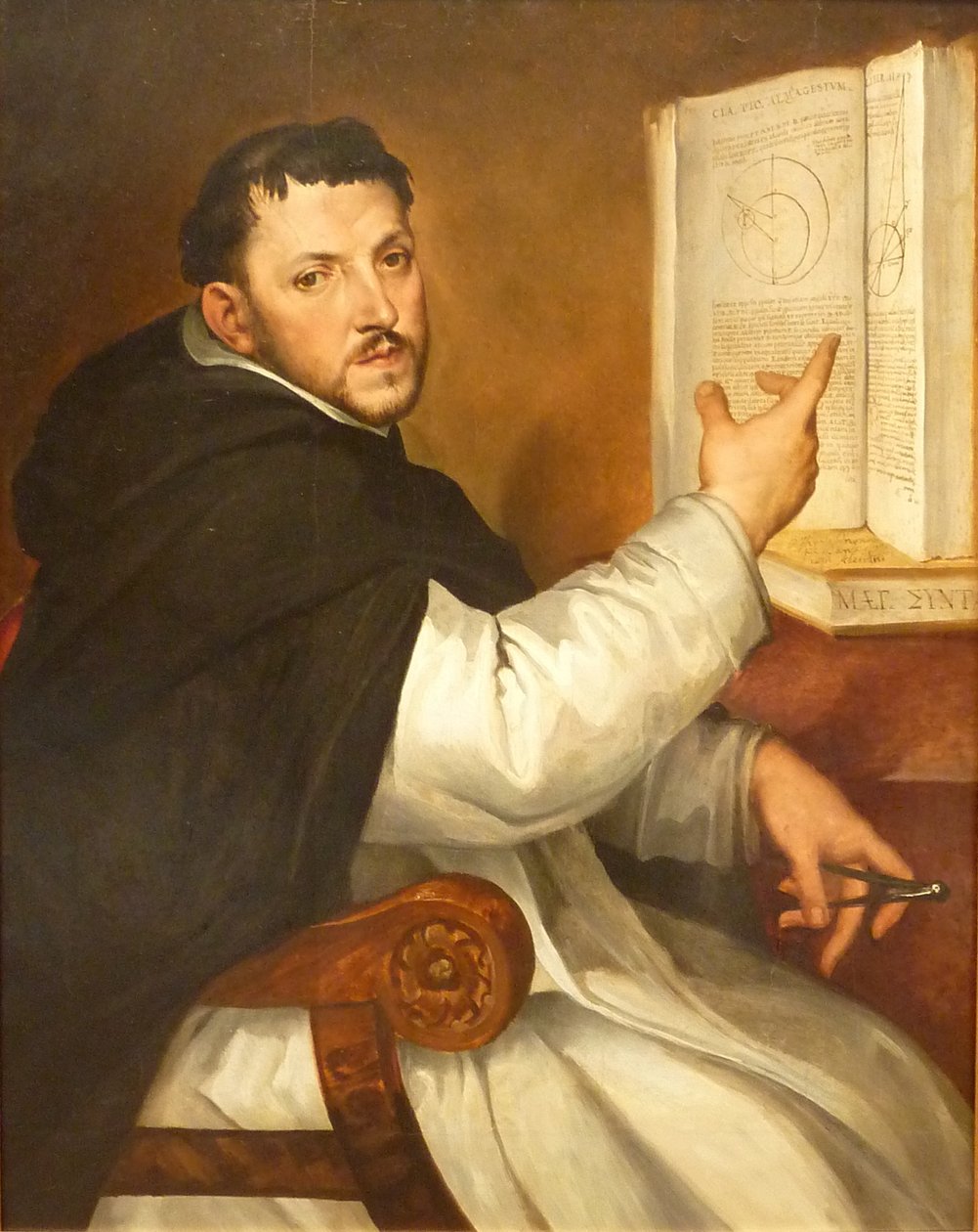 Italiano: Retrato de Ignazio Danti Retrato de Ignazio Danti de Bartolomeo Passarotti