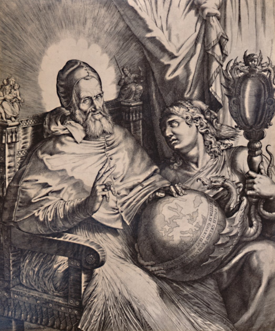 Papa Gregório XIII, século XVI 1894 de Bartolomeo Passarotti