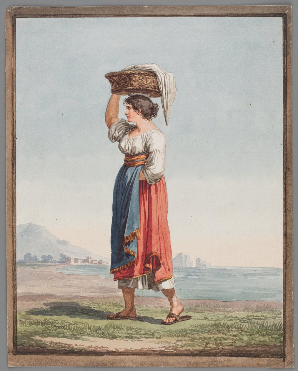 O Batismo do Eunuco de Bartolomeo Pinelli