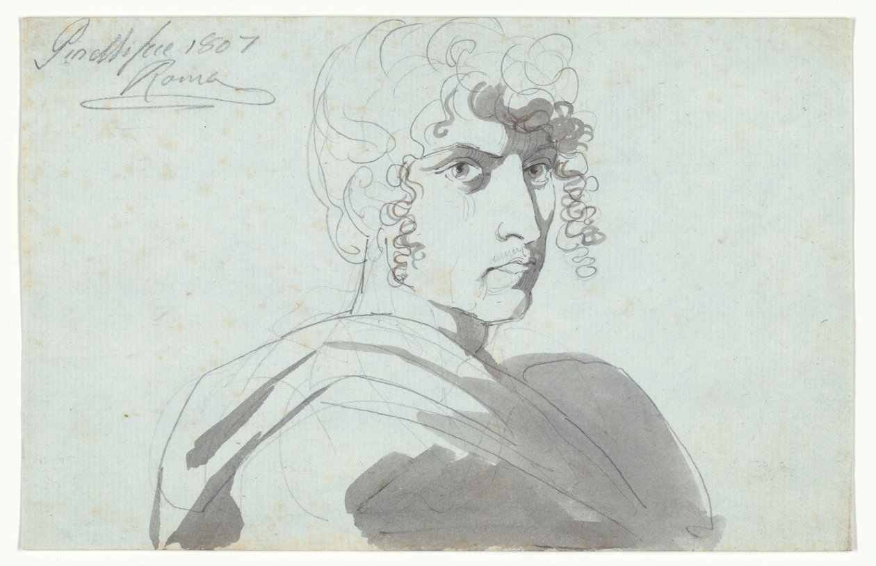Auto-retrato de Bartolomeo Pinelli