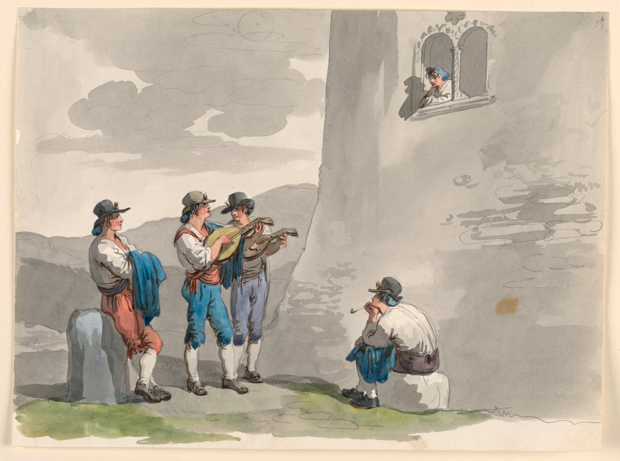A Serenata de Bartolomeo Pinelli