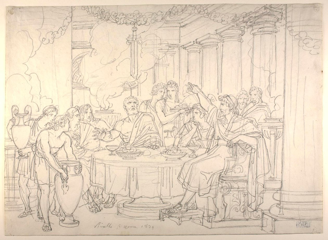A espada de Dâmocles de Bartolomeo Pinelli