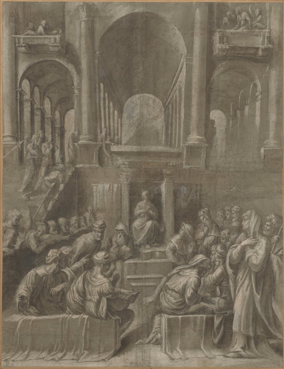 Cristo entre os médicos de Bartolomeo Ramenghi