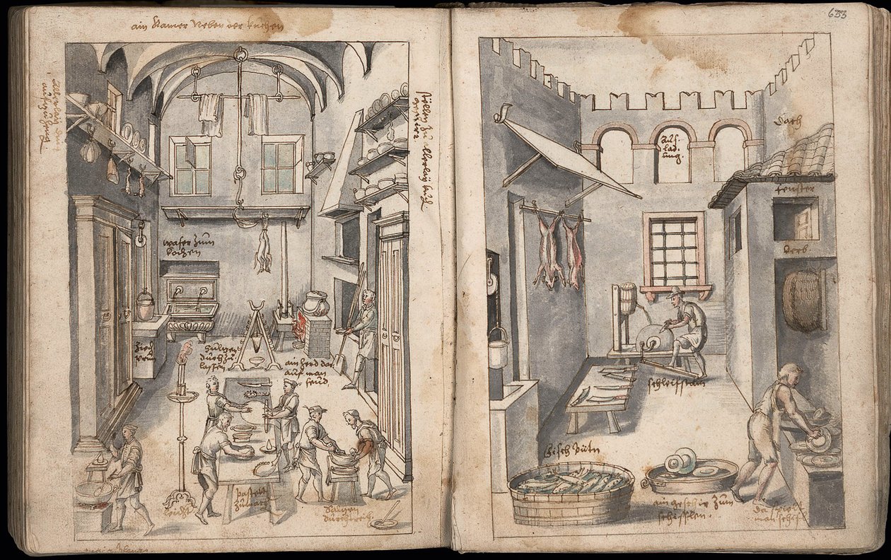 Livro de receitas Opera, 1570 de Bartolomeo Scappi