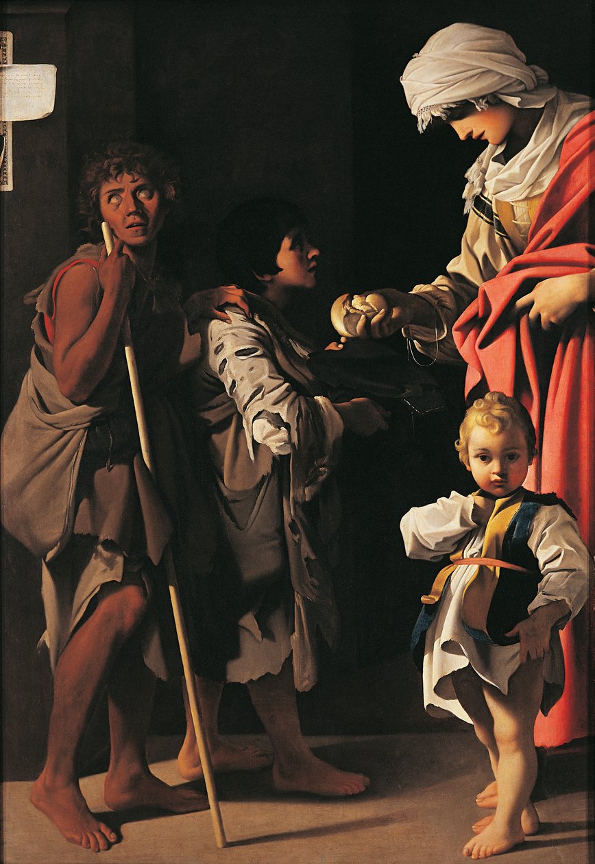 Caridade de Santa Isabel de Bartolomeo Schedoni