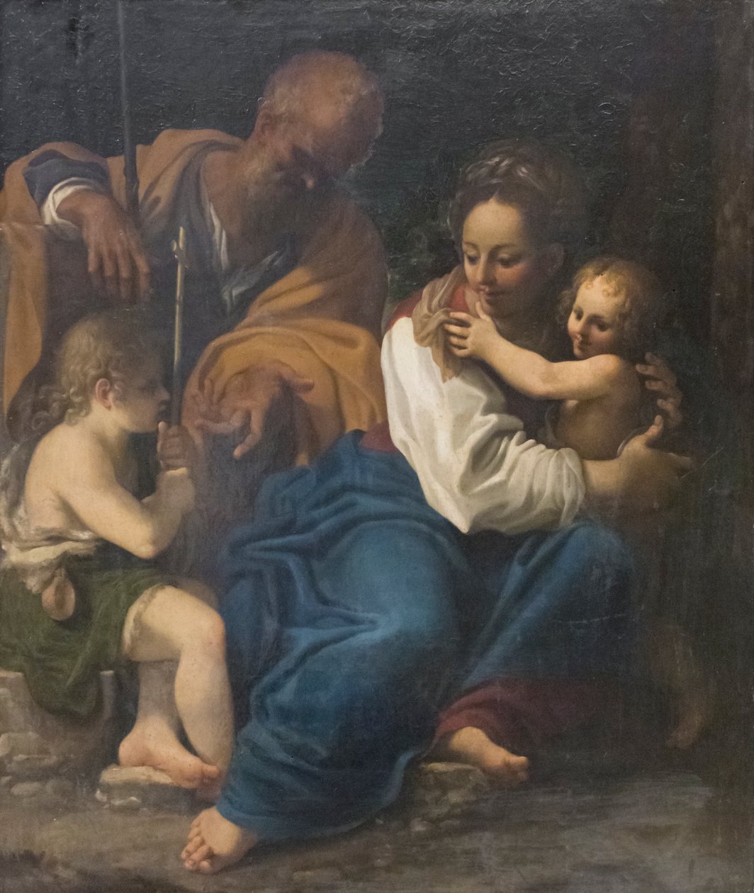 Sagrada Família e S. João Baptista de Bartolomeo Schedoni