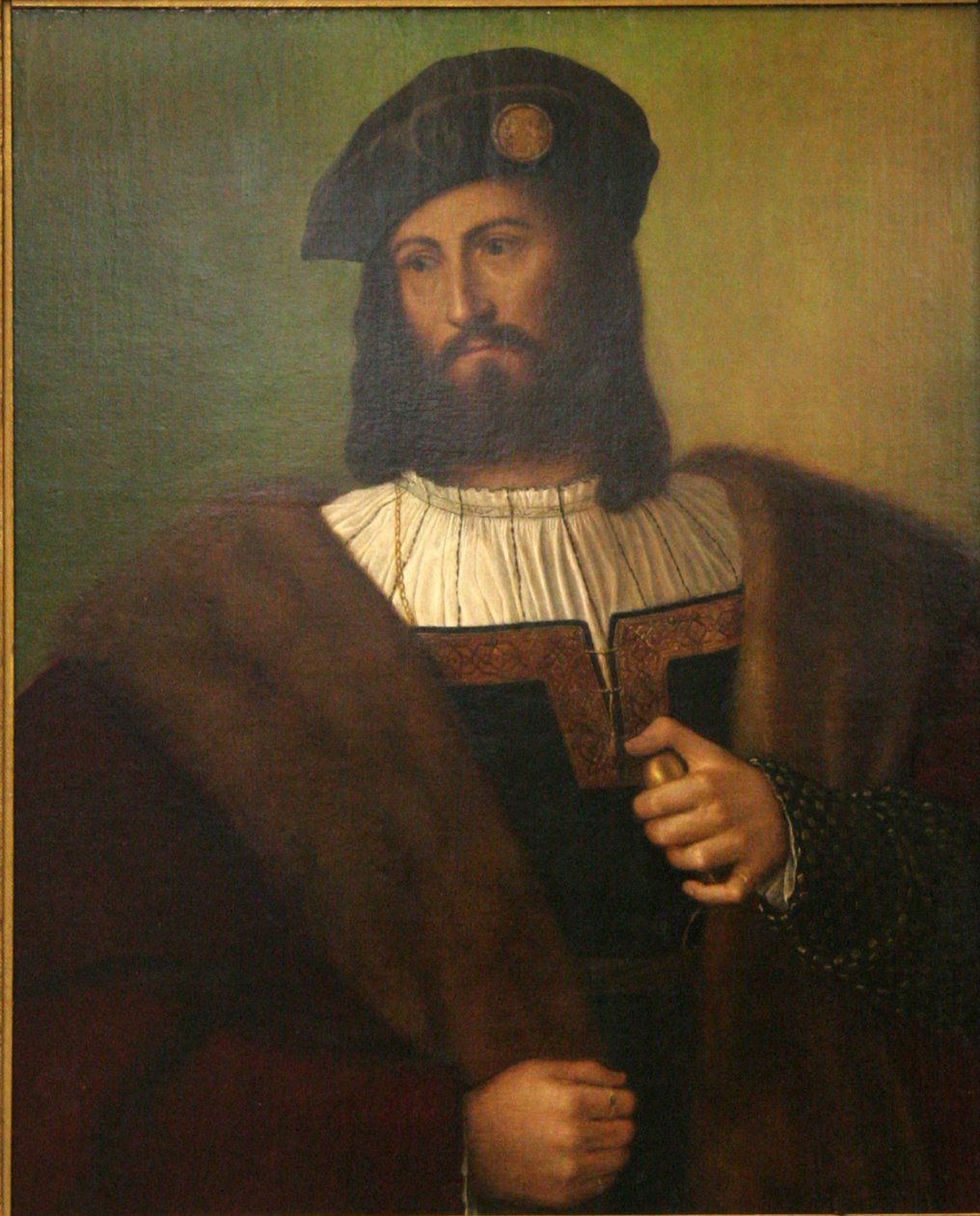 Retrato de um homem de Bartolomeo Veneto
