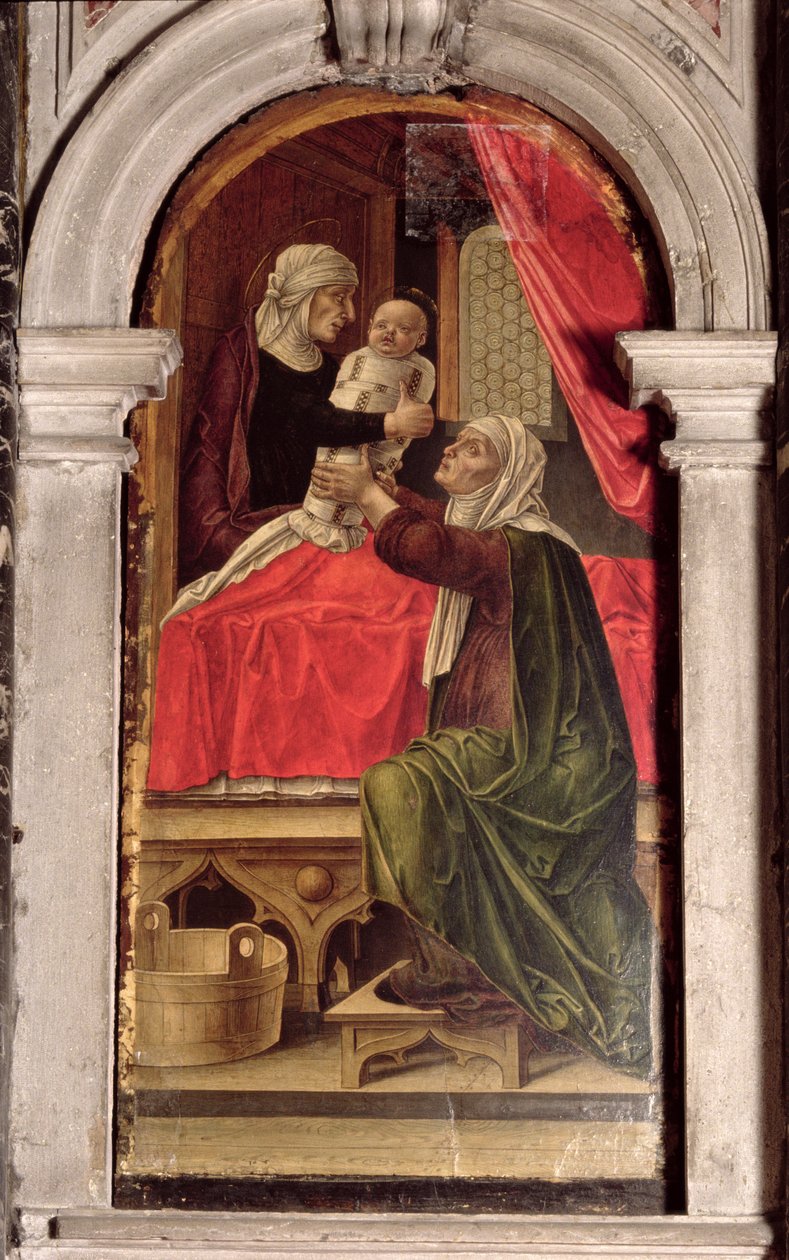 Tríptico da Madona da Misericórdia, 1473 de Bartolomeo Vivarini