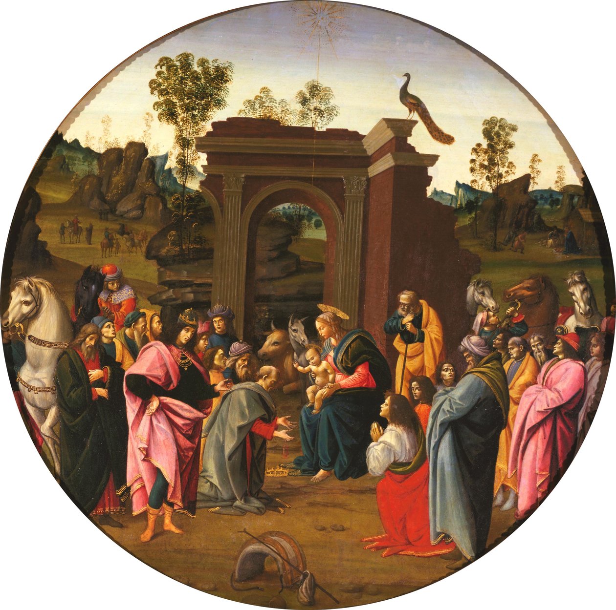 Adoração dos Magos de Bartolomeo di Giovanni