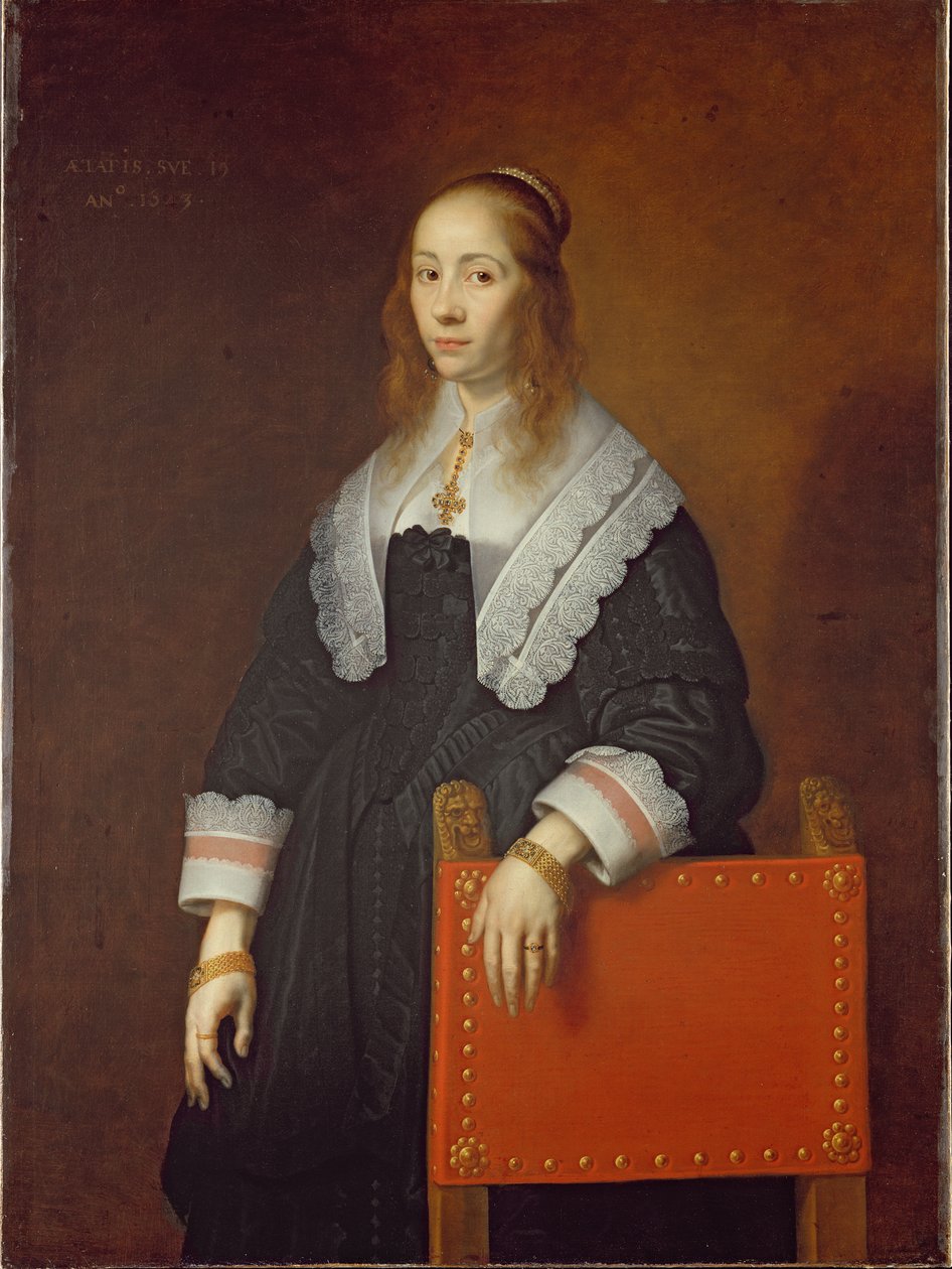 Uma jovem mulher de Bartolomeus van der Helst