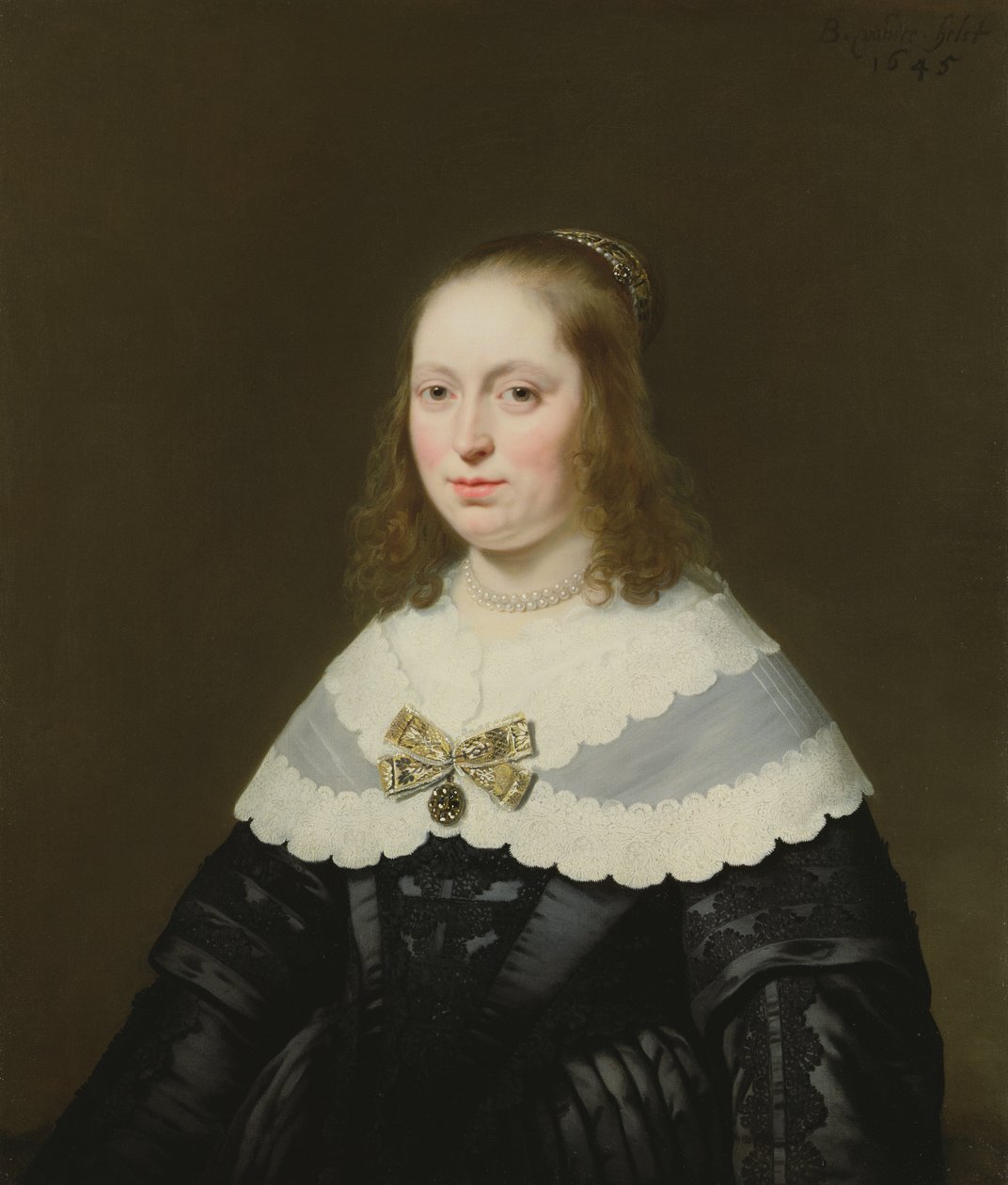 Retrato de Sophia Trip, esposa de Balthasar Coymans de Bartolomeus van der Helst