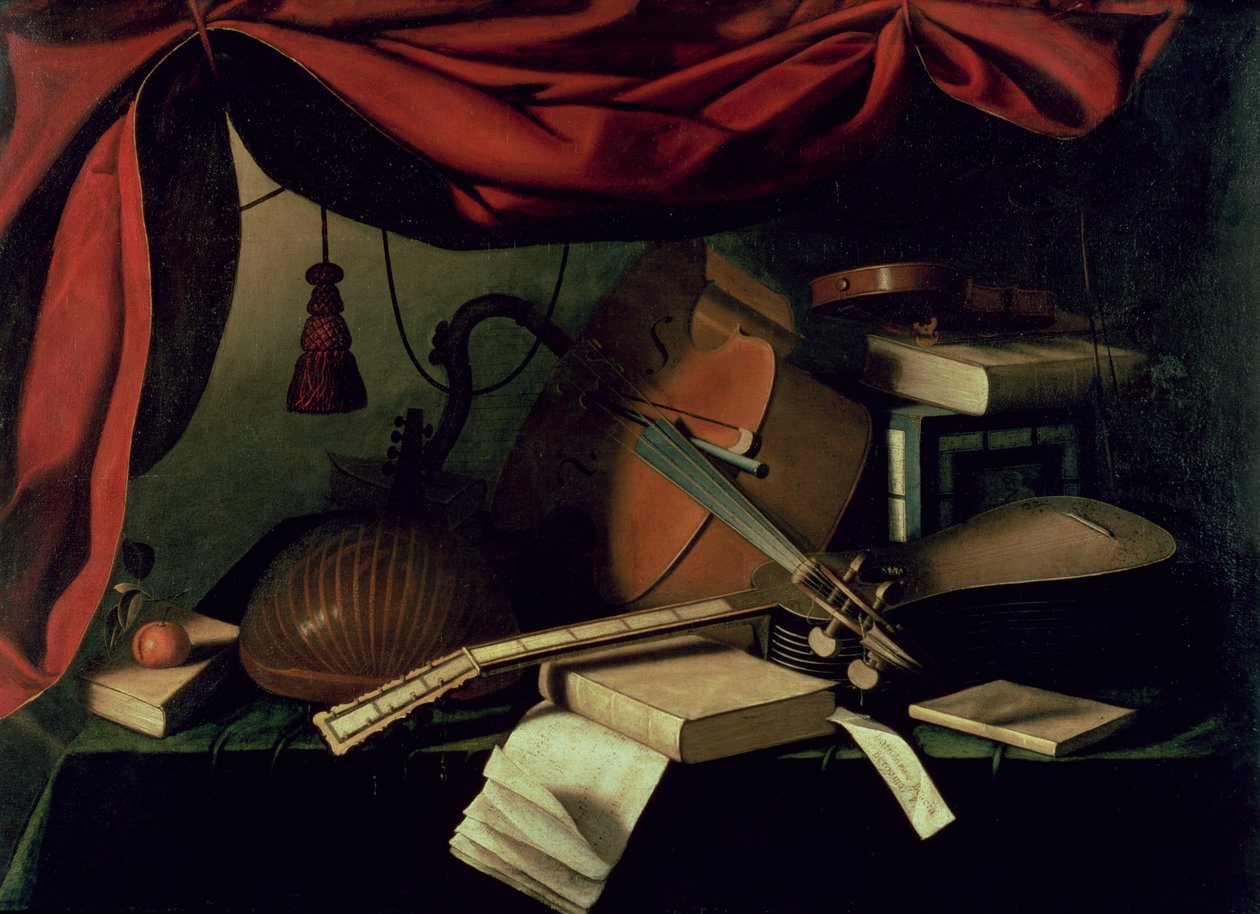 Natureza Morta Musical de Bartolommeo Bettera