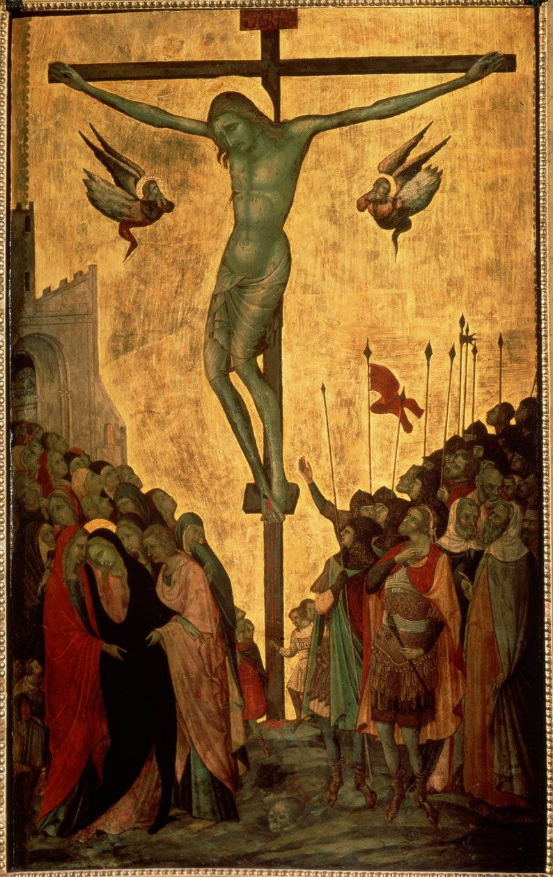 Calvário, século XIV de Bartolommeo Bulgarini