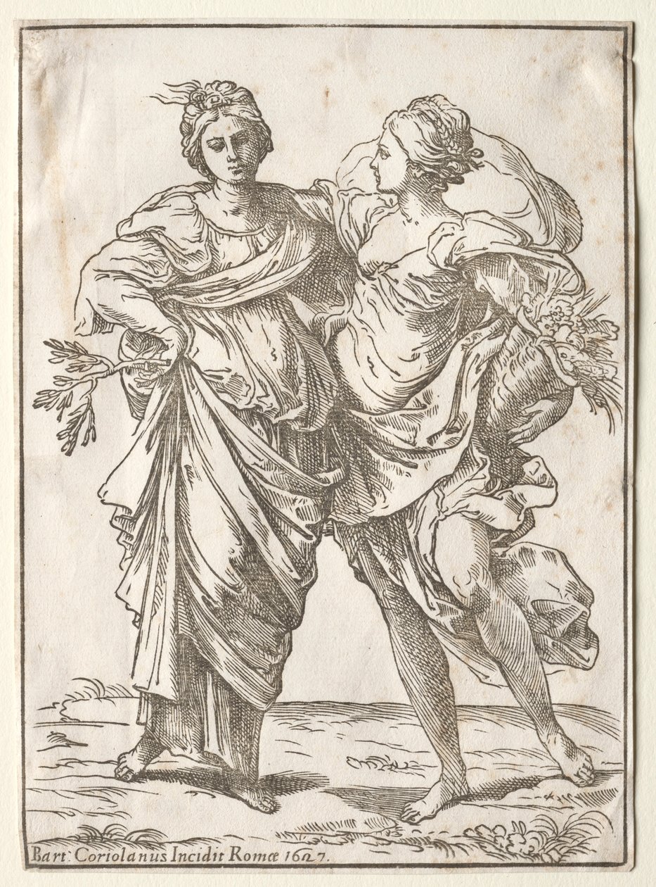 Aliança de Paz e Abundância, 1642. de Bartolommeo Coriolano