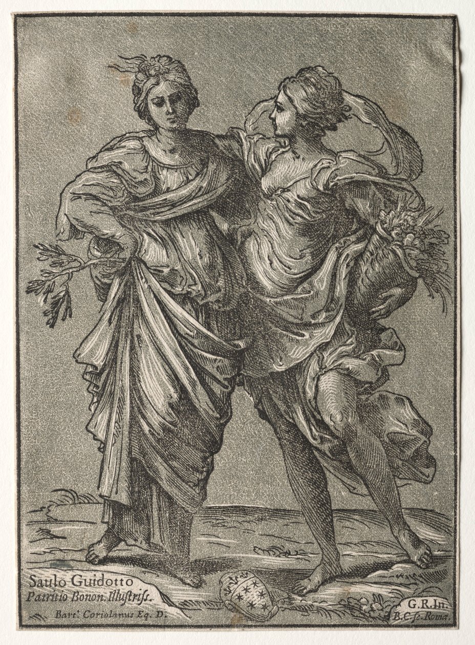 Aliança de Paz e Abundância, 1642. de Bartolommeo Coriolano