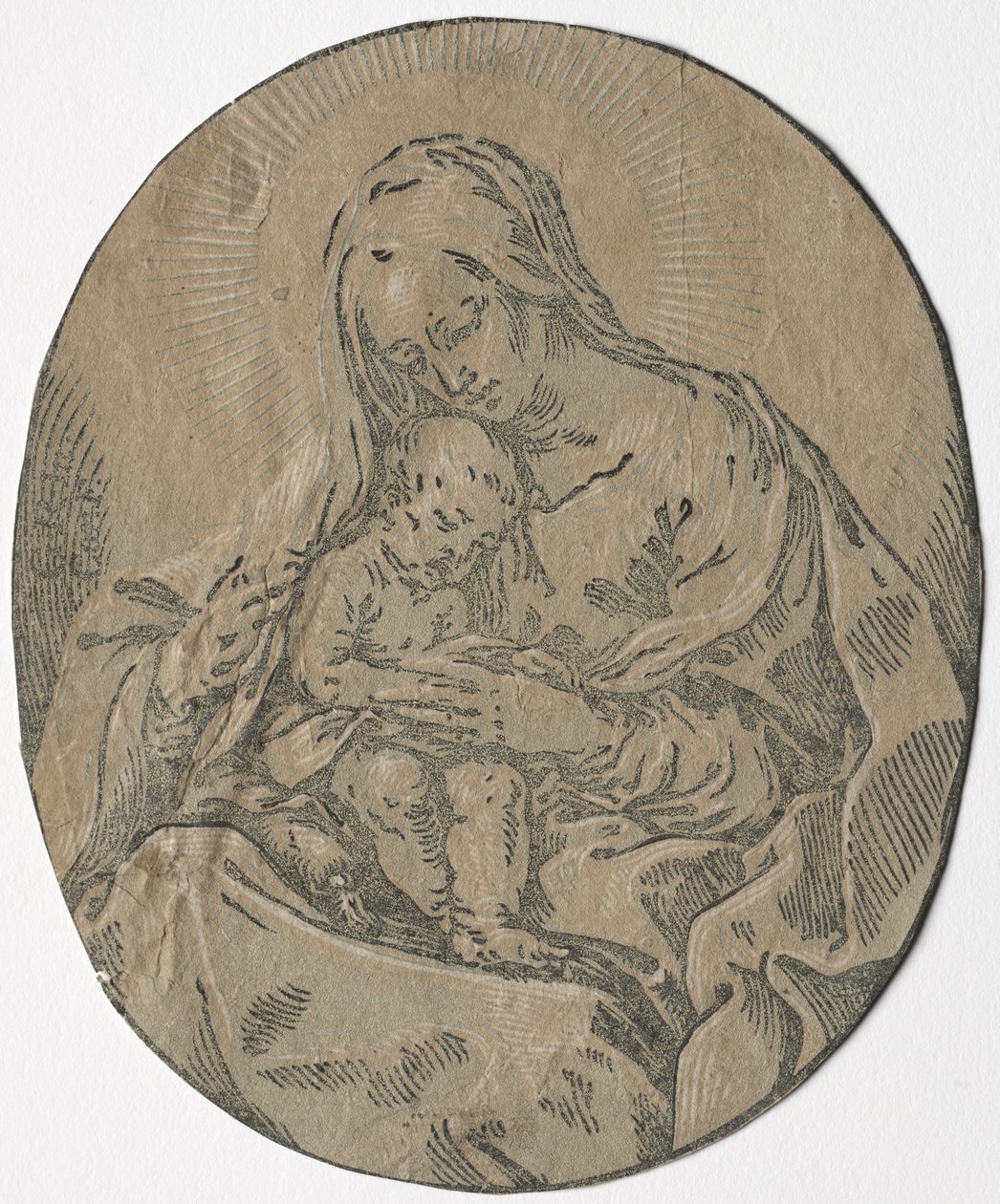 Madonna e criança de Bartolommeo Coriolano