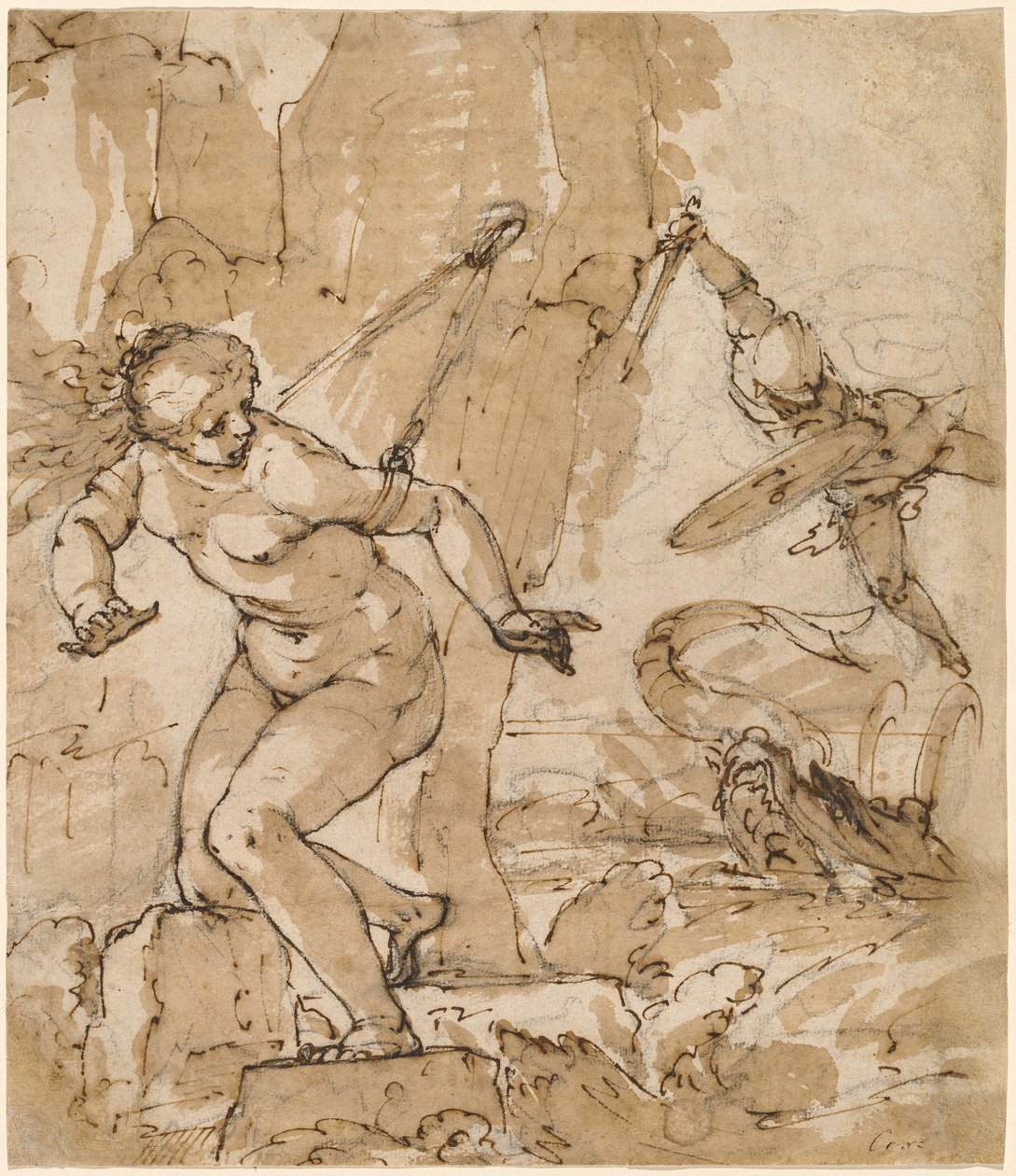 Perseu e Andrômeda de Bartolommeo Gagliardo
