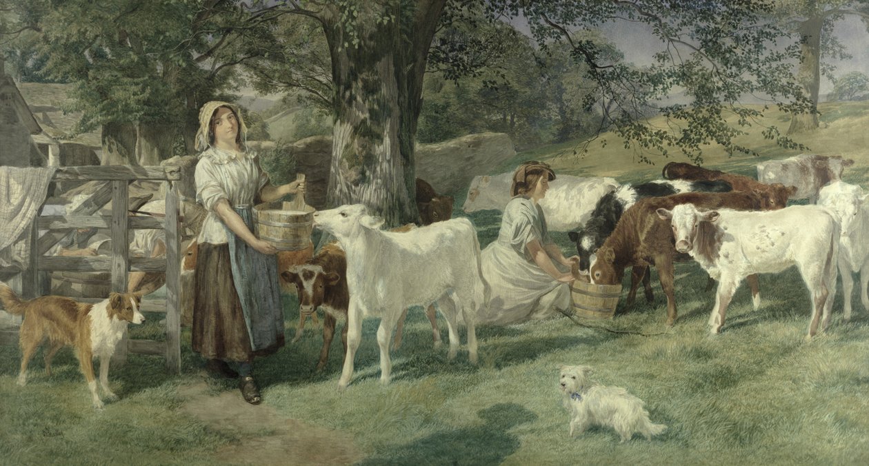 Milkmaids de Basil Bradley
