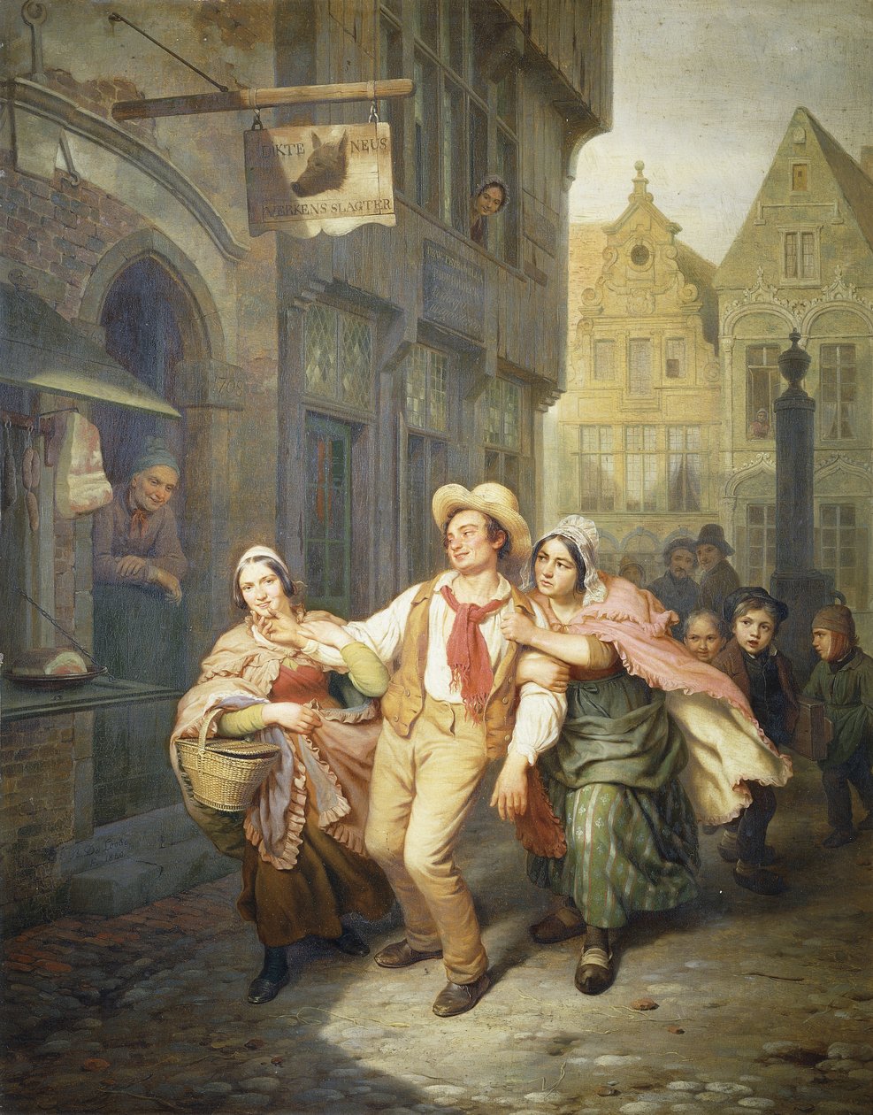 Os Rivais, 1840 de Basile de Loose