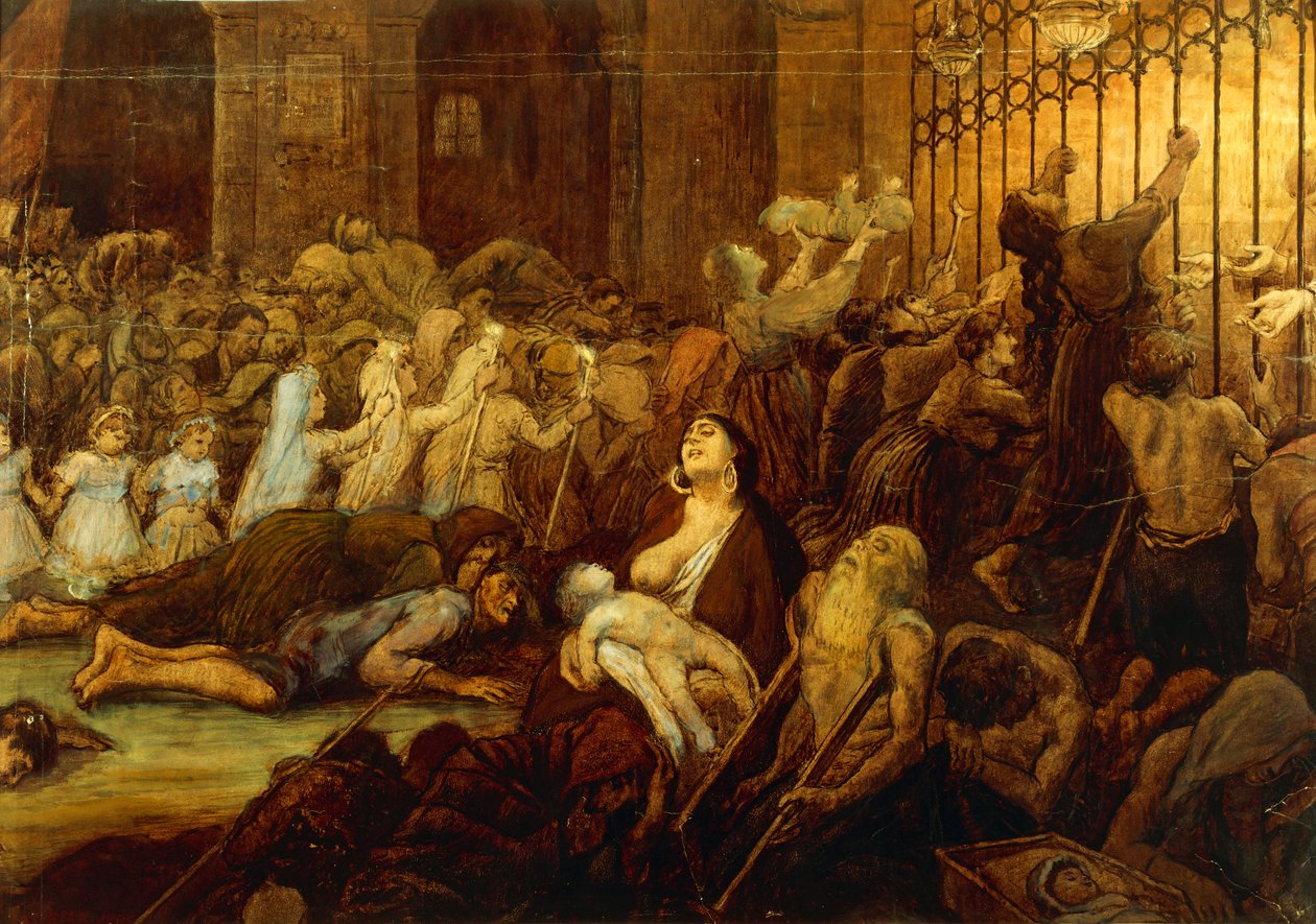O Santuário de Casalbordino (para o Triunfo da Morte de Gabriele d