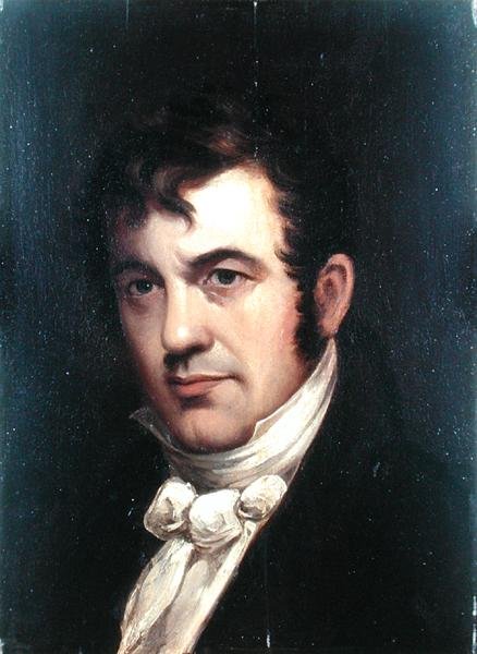 John Wesley Jarvis (1780-1840) 1808 (óleo sobre painel) de Bass Otis