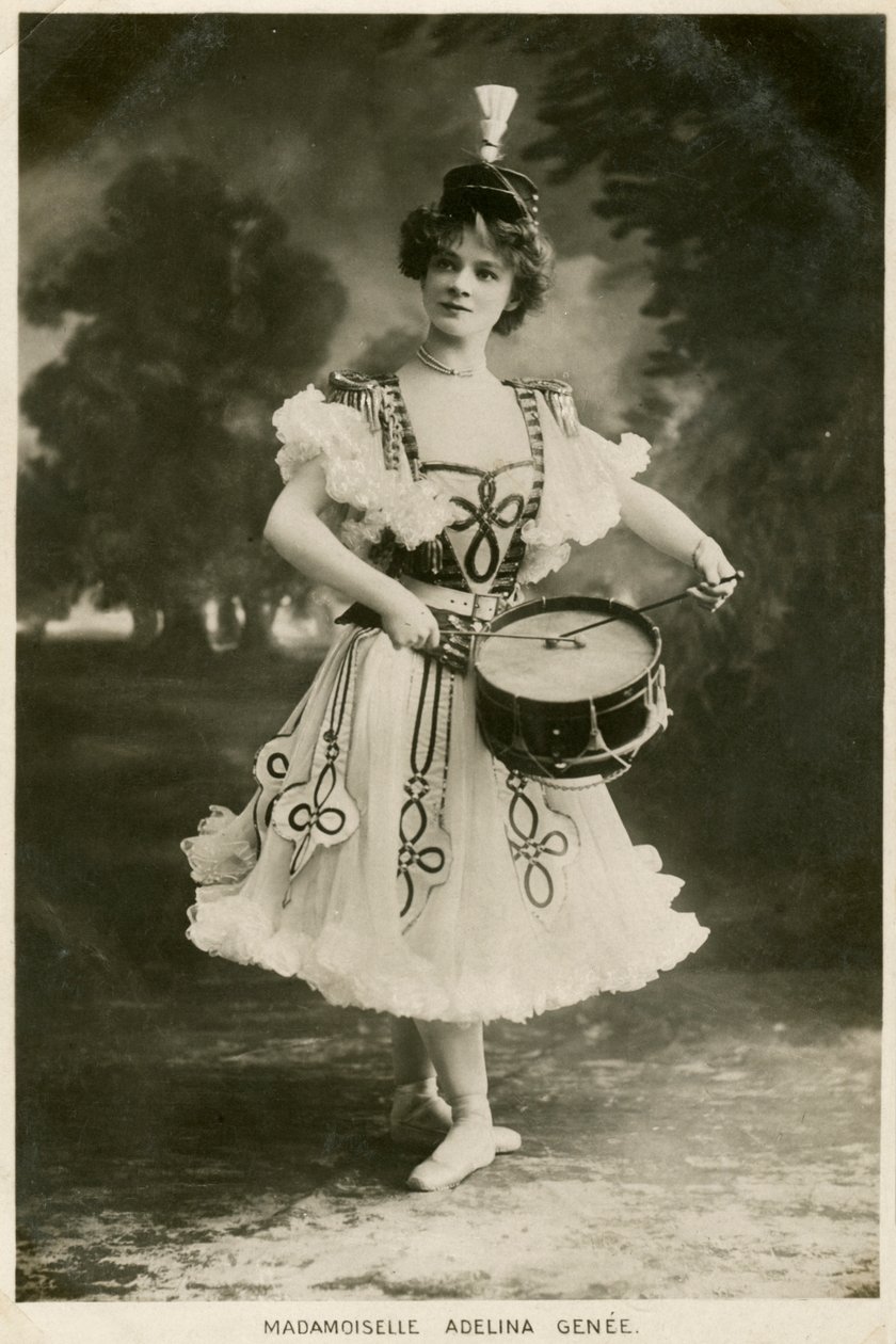 Adelina Genee, bailarina britânica de origem dinamarquesa, c1906. de Bassano Studio