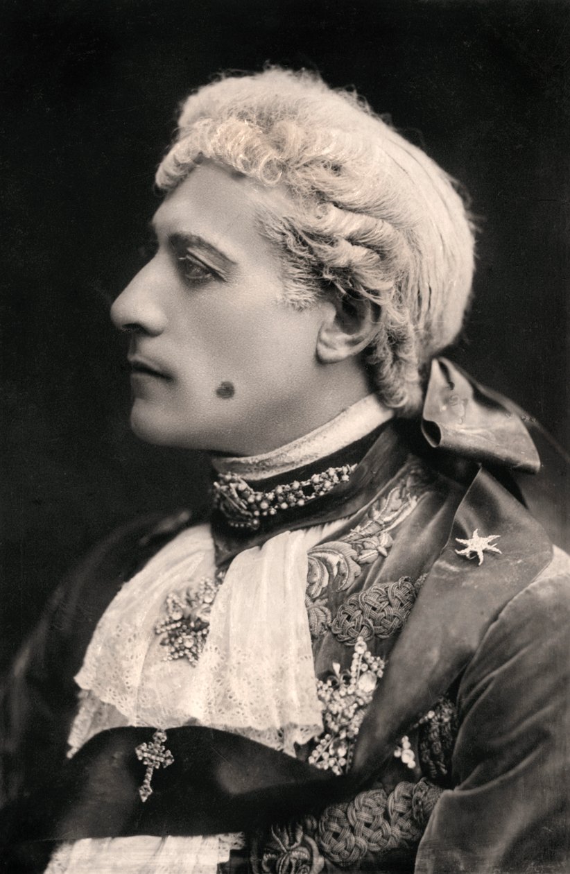Lewis Waller 1860-1915, ator inglês, 1906. de Bassano Studio