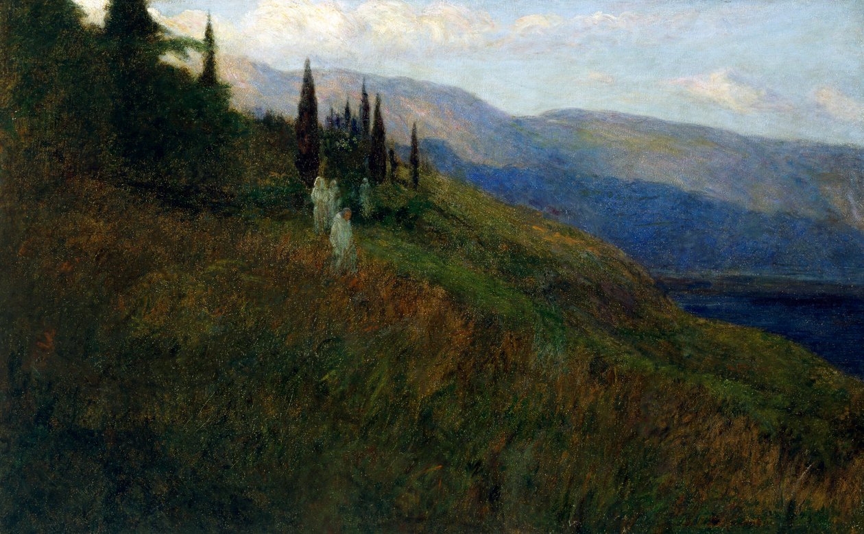 Tempo de paz, de Battista Costantini (nascido em 1854) de Battista Costantini