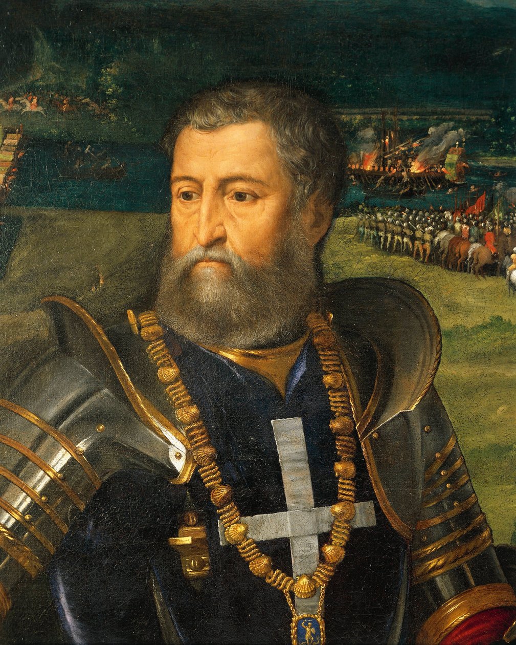 Itália, Modena, Retrato de Alfonso I d