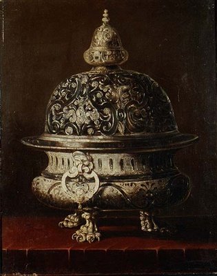 Um braseiro de prata de Baudouin or Baudrain Yvart