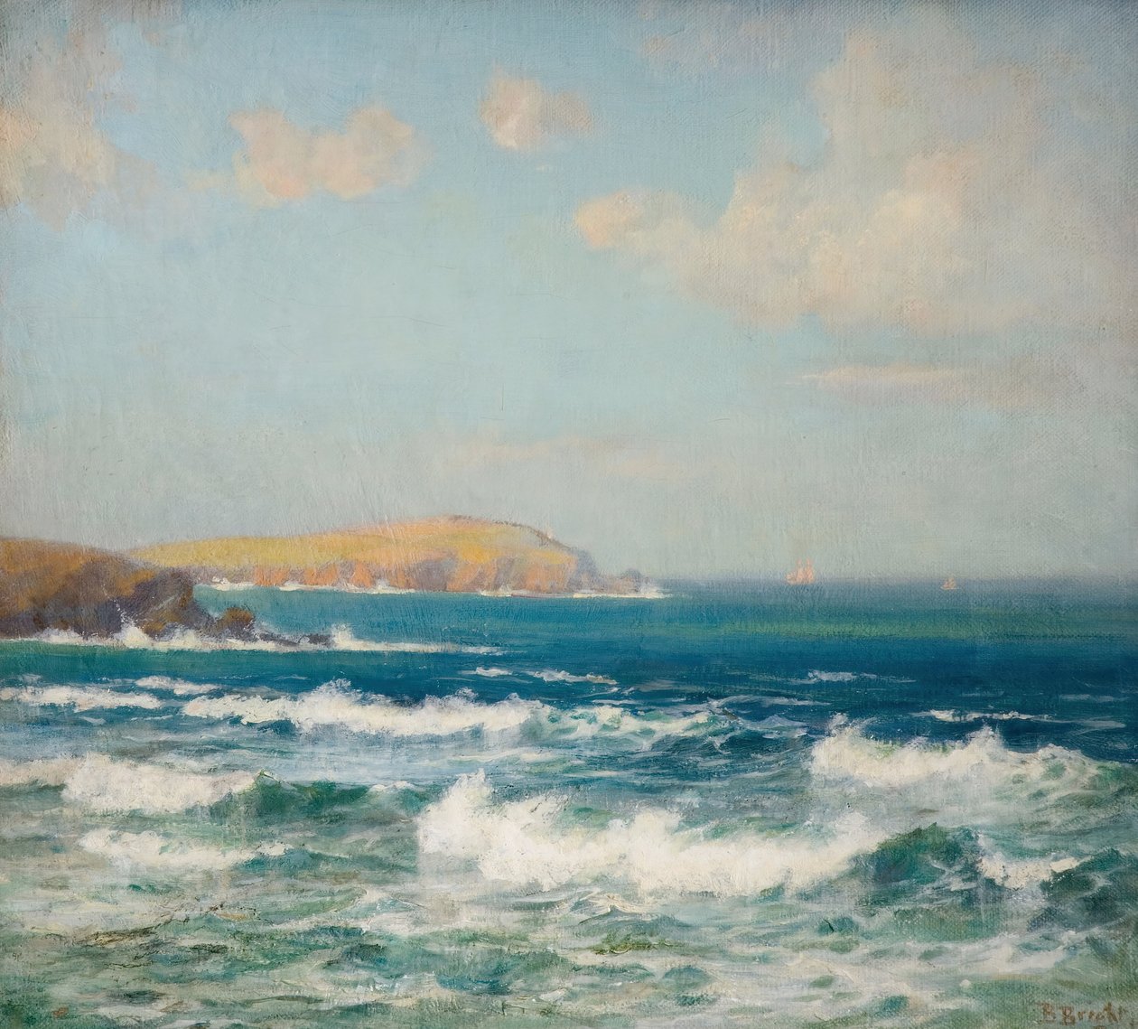 Trevose Head, Cornualha, 1900-1940. de Beatrice Bright