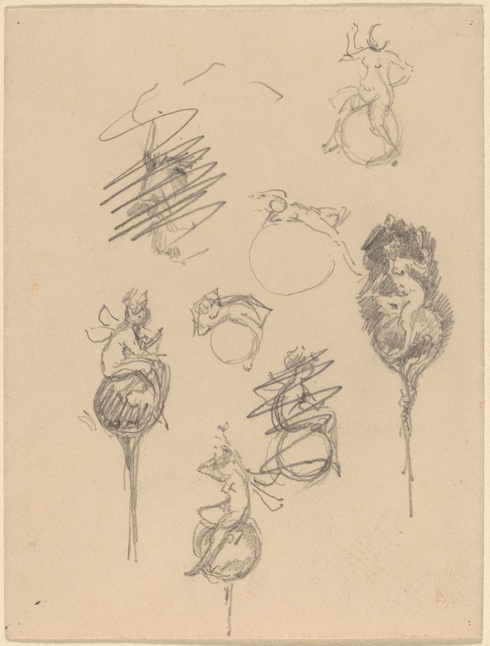 Estudos para Design de Joias [reto] de Beatrice Godwin Whistler