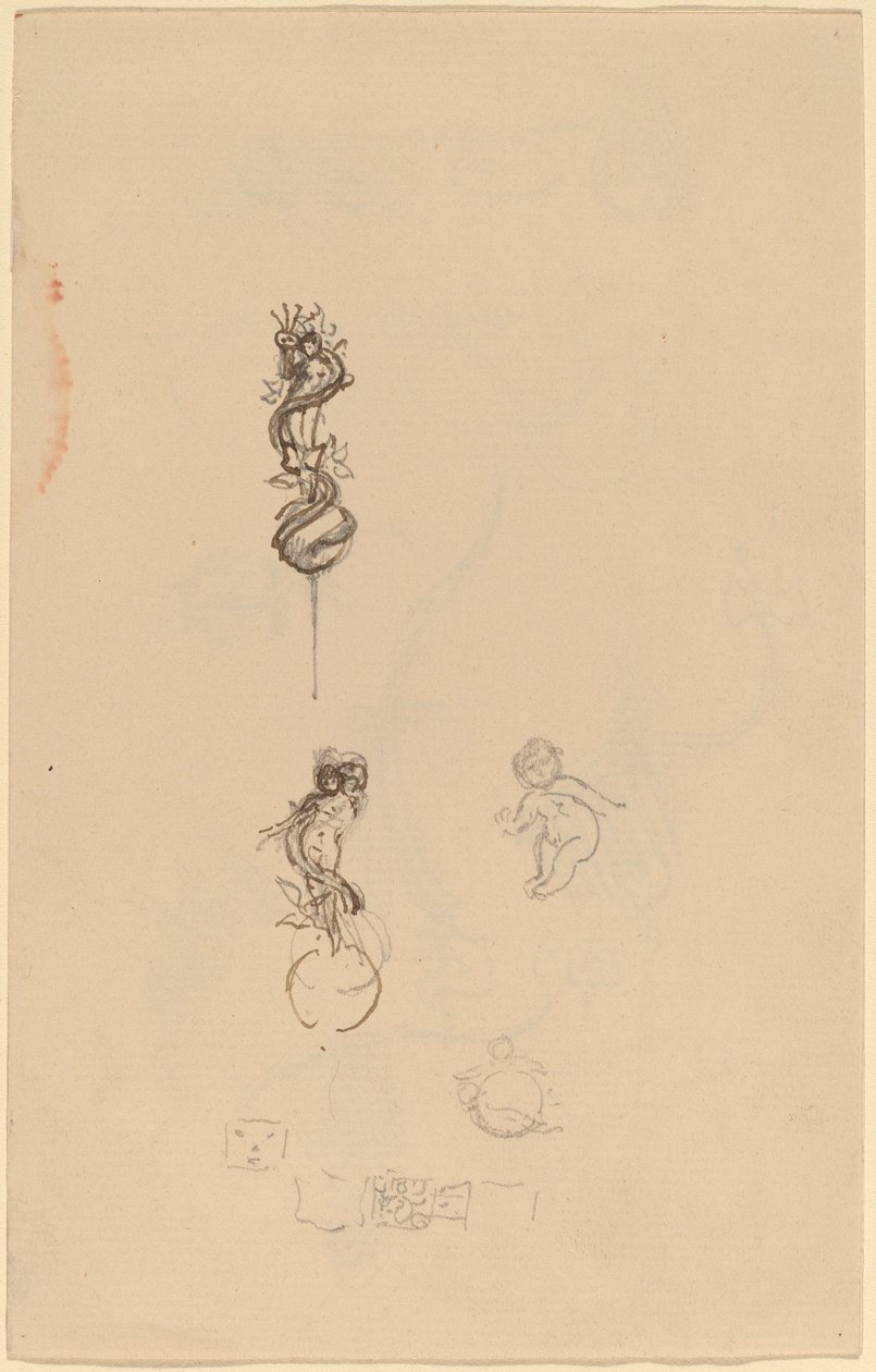 Estudos para Design de Joias [reto] de Beatrice Godwin Whistler