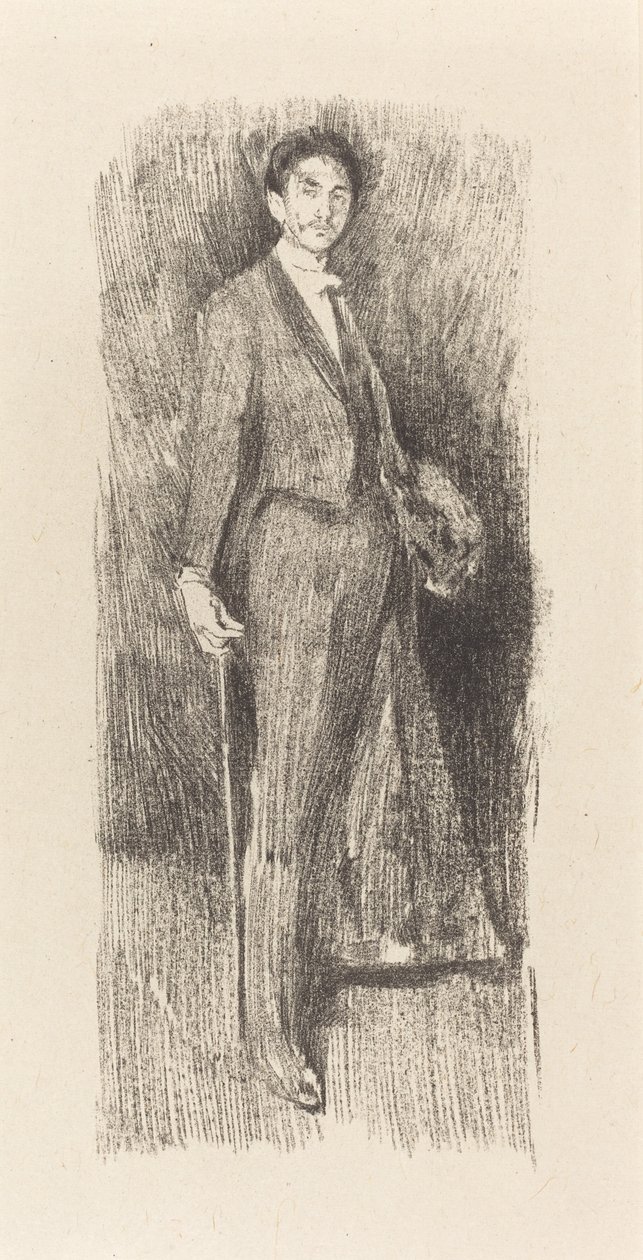 Conde Robert de Montesquiou de Beatrice Godwin Whistler after James McNeill Whislter