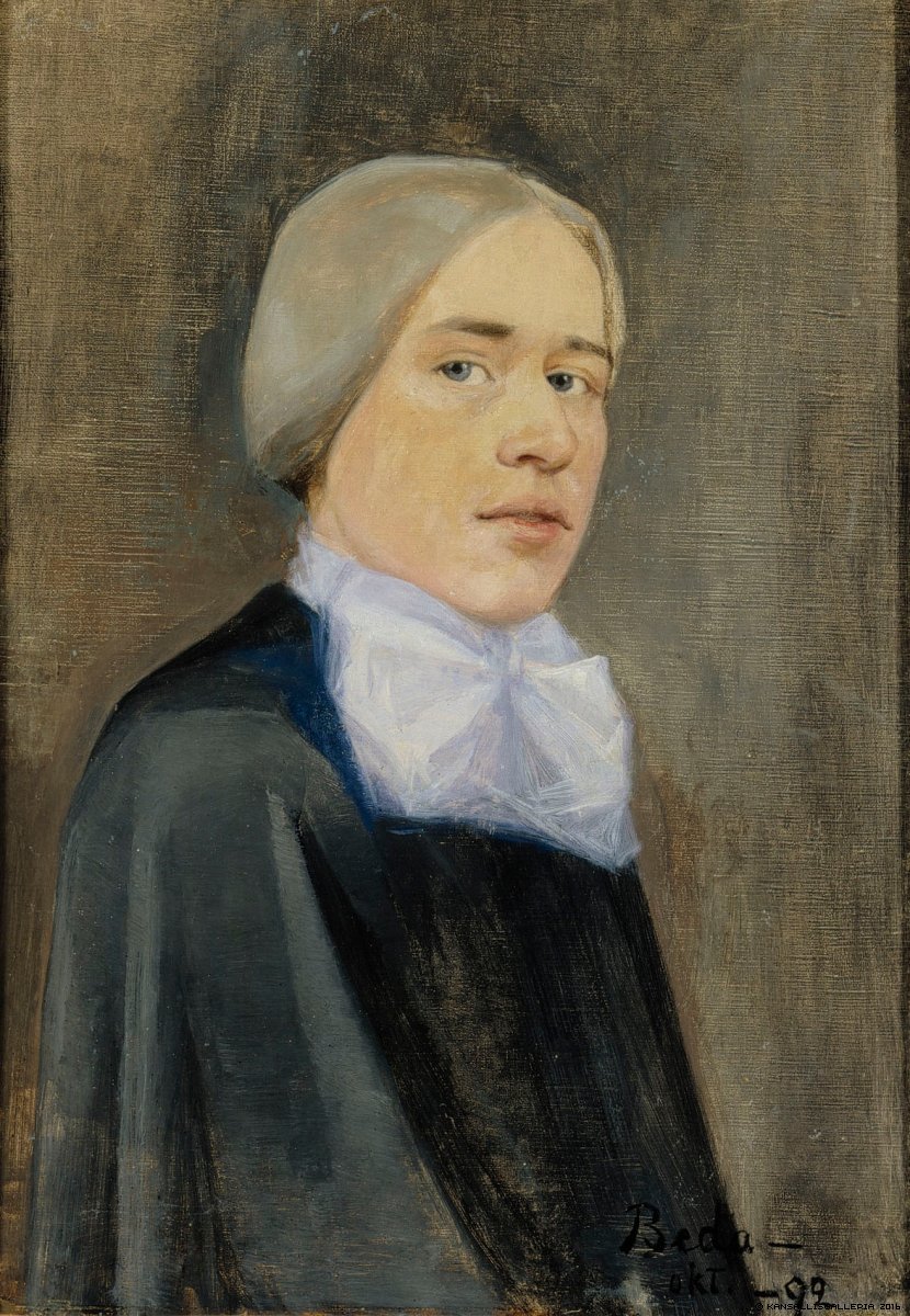 Auto-retrato de Beda Stjernschantz