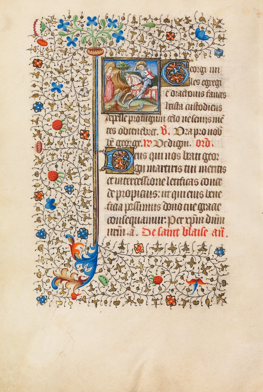 São Jorge e o Dragão de Bedford Master